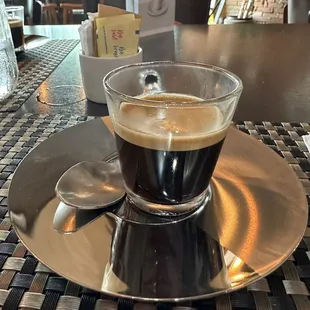 Espresso was delicious