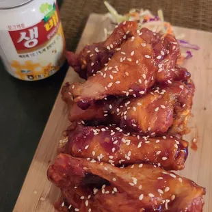 Korean BBQ Chicken Wings