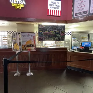 The counter