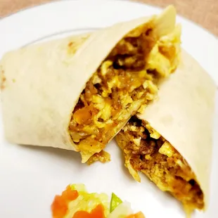 Breakfast burrito