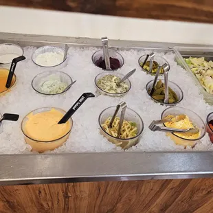 Salad bar!