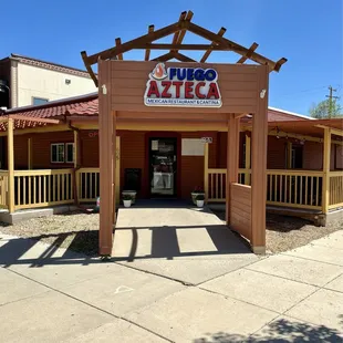 Storefront photo. New name is Fuego Azteca.