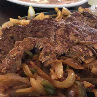 Texas Ribeye Fajitas