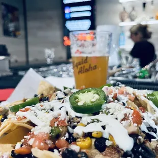 Chicken Macho Nachos