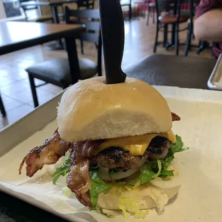 American Cheese Burger (Plain and dry)