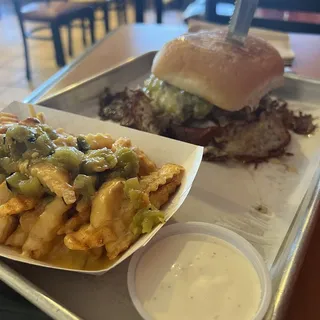 Green Chile Cheese Fries