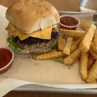 1/4 lb American Cheese Burger Family pack