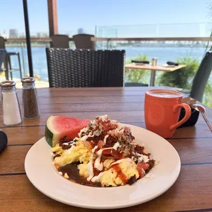 Chilaquiles were delicious