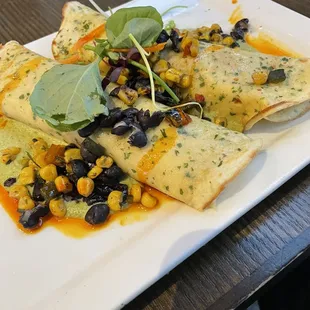 Seafood Crepas
