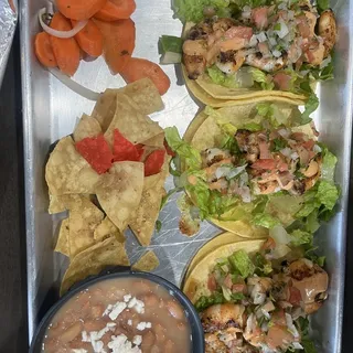 Shrimp Taco Plate