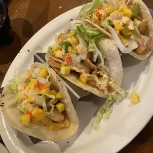 Shrimp tacos