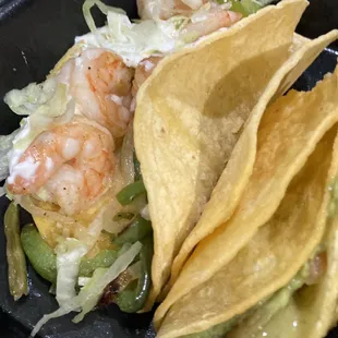 Shrimp tacos