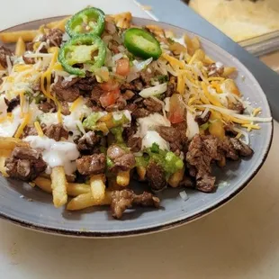 Carne asada fries