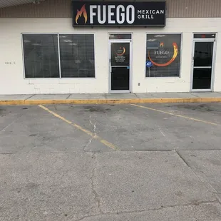 the outside of the building