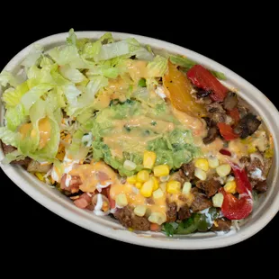 a plate of food