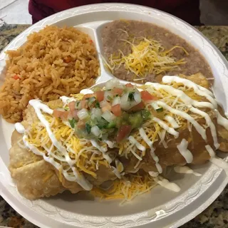 Chimichanga Plate