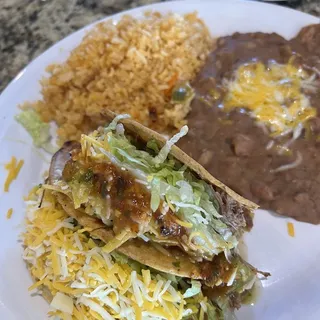 2 Taco Plate