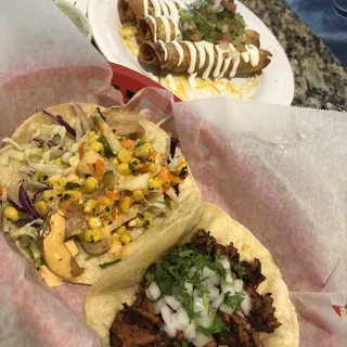 3 Rolled Tacos