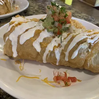 Beef Chimichanga