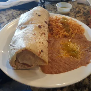 Carne Asada Breakfast Burrito