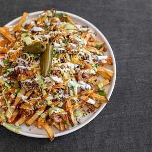 nachos, food