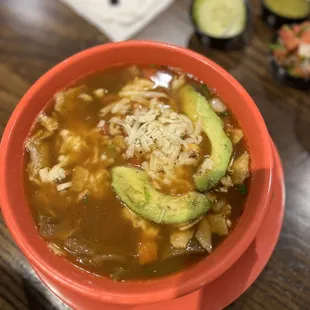 Rotisserie Chicken Tortilla Soup
