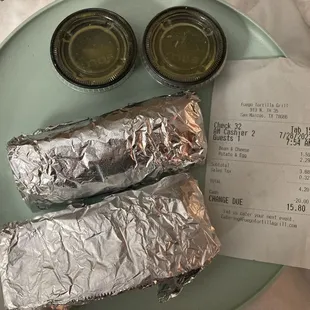 Classic breakfast tacos are cheaper, but also smaller. My bean/cheese &amp; potato/egg were perfect; used my remaining salsa verde. JUL23