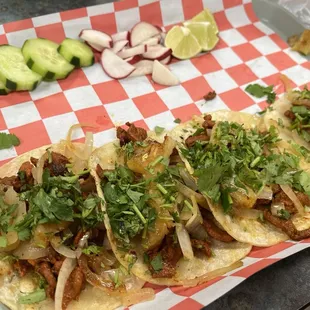 Pork tacos