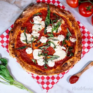 pizza, food