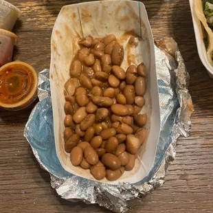 How they serve their beans