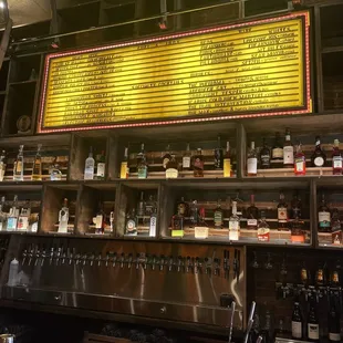 Amazing cocktail bar