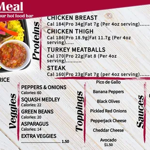 Build your bowl off our Hot Food Bar - available Mon-Fri 11am to 5:30pm