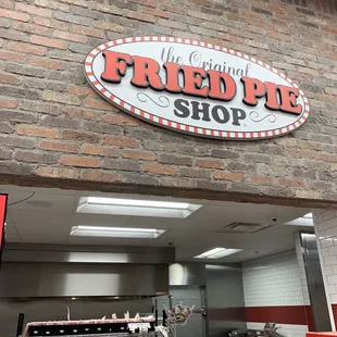 Inside the gas station