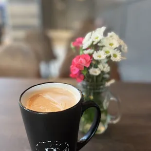 Latte and ambience