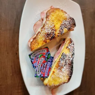 Montecristo Sandwich with jelly, it was so good!