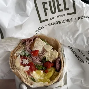 Modified Italian wrap.