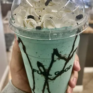Cookie Monster Protein Shake