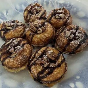 Chocolate-Nut, Mini Protein Donuts