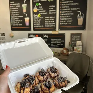 Oreo Protein Doughnuts