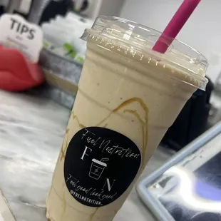 Salted Caramel Macchiato Shake