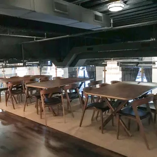 Upstairs Mezzanine (in the downstairs coworking area)