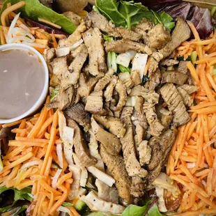 Banh mi pork salad