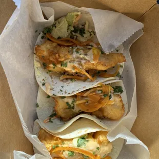 Fish tacos