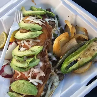 Tacos with the works