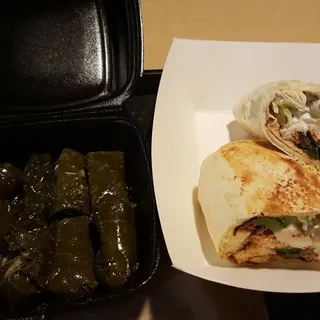 Chicken Kabob Wrap