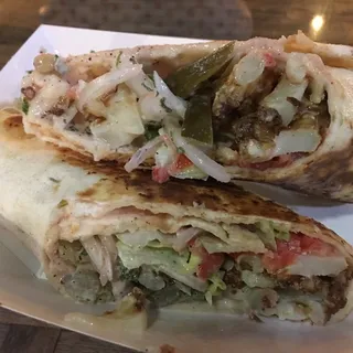 Cauliflower Pita Wrap