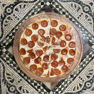 Pepperoni pizza