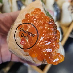 Sake &amp; Ikura Onigiri