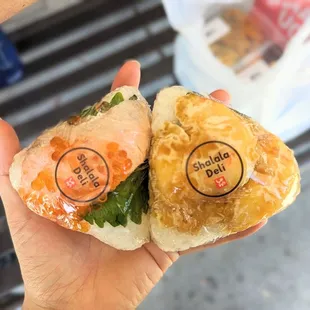 Salmon Ikura &amp; Ebi Mayo