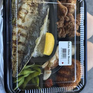 grilled fish, fish, seafood, grilled seafood, food